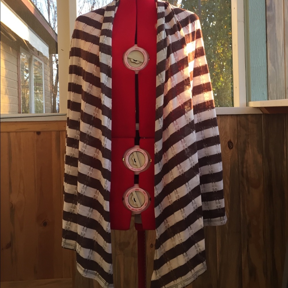 Striped Cardigan